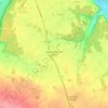 Marville-Moutiers-Brûlé topographic map, elevation, terrain