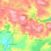 Brassington CP topographic map, elevation, terrain