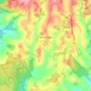 Main Ridge topographic map, elevation, terrain