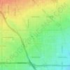 North Hollywood Neighborhood Council District topographic map, elevation, terrain