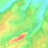 Clipstone topographic map, elevation, terrain