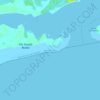 Playa Hermoso topographic map, elevation, terrain