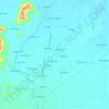 Tugumulyo topographic map, elevation, terrain