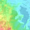 Worrigee topographic map, elevation, terrain