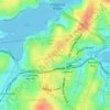 Lilyfield topographic map, elevation, terrain