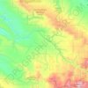 San Miguel River topographic map, elevation, terrain