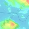 Tuam Island topographic map, elevation, terrain