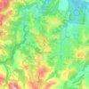Macclesfield topographic map, elevation, terrain