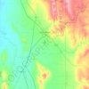 Crystal Brook topographic map, elevation, terrain