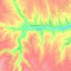Verbliuzhka topographic map, elevation, terrain
