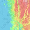 Tanums kommun topographic map, elevation, terrain