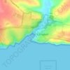 Port Campbell Coastal Reserve topographic map, elevation, terrain