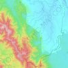Tenggulun topographic map, elevation, terrain