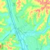 Dover topographic map, elevation, terrain