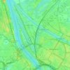 Innenstadt/Jungbusch topographic map, elevation, terrain