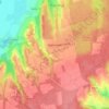 Szemenye topographic map, elevation, terrain