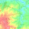 Wighton topographic map, elevation, terrain