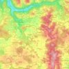 91355 topographic map, elevation, terrain