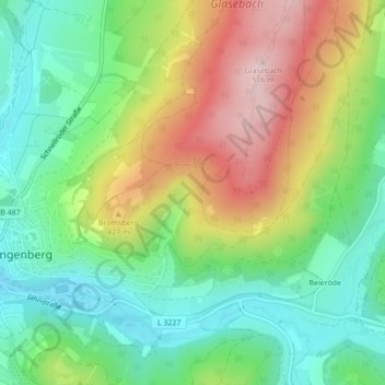 34286 topographic map, elevation, terrain