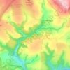 Cardinham Woods topographic map, elevation, terrain