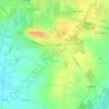 Zbludowice topographic map, elevation, terrain