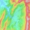 Súľov topographic map, elevation, terrain