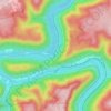 Prince topographic map, elevation, terrain