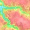 La Neuville-du-Bosc topographic map, elevation, terrain