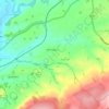 Rimington topographic map, elevation, terrain