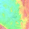 Guanambi topographic map, elevation, terrain