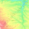 Petroleum County topographic map, elevation, terrain