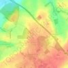 Upper Lighthorne topographic map, elevation, terrain