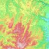 春山町 topographic map, elevation, terrain