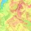 Salem topographic map, elevation, terrain