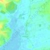 Hollingstedt topographic map, elevation, terrain