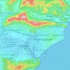 Visakhapatnam (Urban) topographic map, elevation, terrain