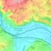 Whitchurch-on-Thames topographic map, elevation, terrain
