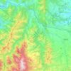 Poieni topographic map, elevation, terrain