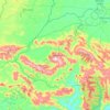 Rwampara topographic map, elevation, terrain