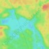 Grimsthorpe Lake topographic map, elevation, terrain