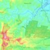 Bunya topographic map, elevation, terrain