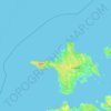 Hiiu maakond topographic map, elevation, terrain