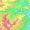 Rajadell topographic map, elevation, terrain