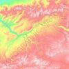 Jawand topographic map, elevation, terrain