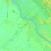 Kienitz topographic map, elevation, terrain