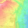 Satilla River topographic map, elevation, terrain