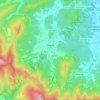 Mieres topographic map, elevation, terrain