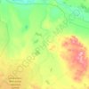 Chagan topographic map, elevation, terrain