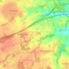 Ketteringham topographic map, elevation, terrain
