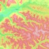 Yoko topographic map, elevation, terrain